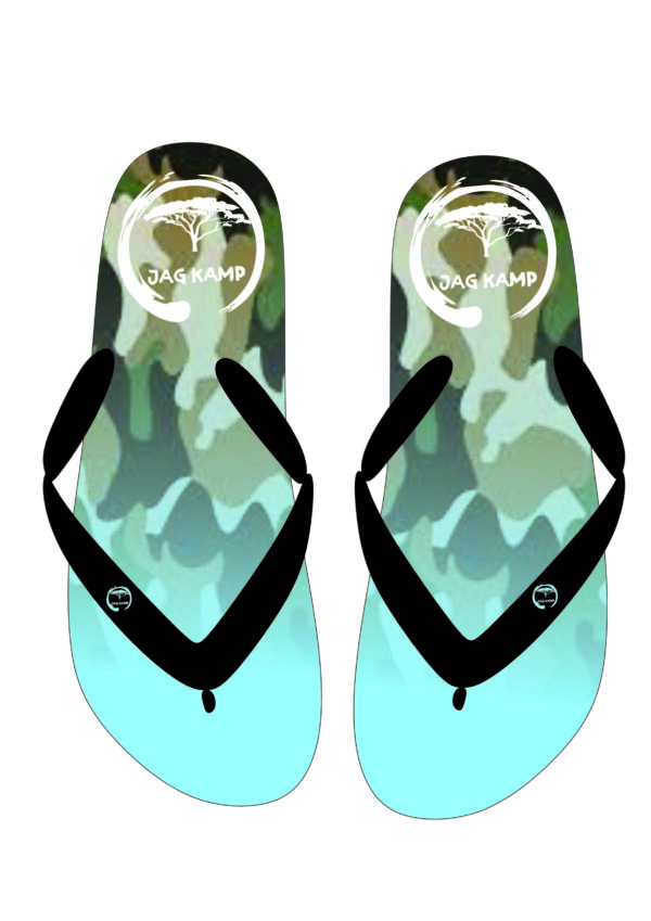 Flip Flop's - Camo Blue