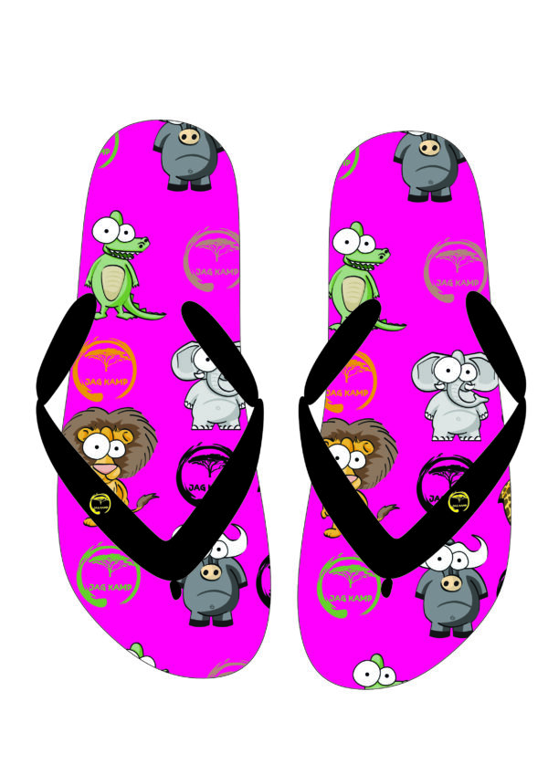 Flip Flop's - Yellow Gone Wild
