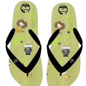 Flip Flop's - Animated Khaki