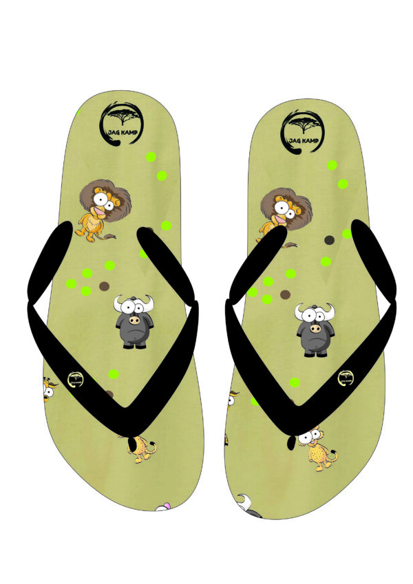 Flip Flop's - Animated Khaki